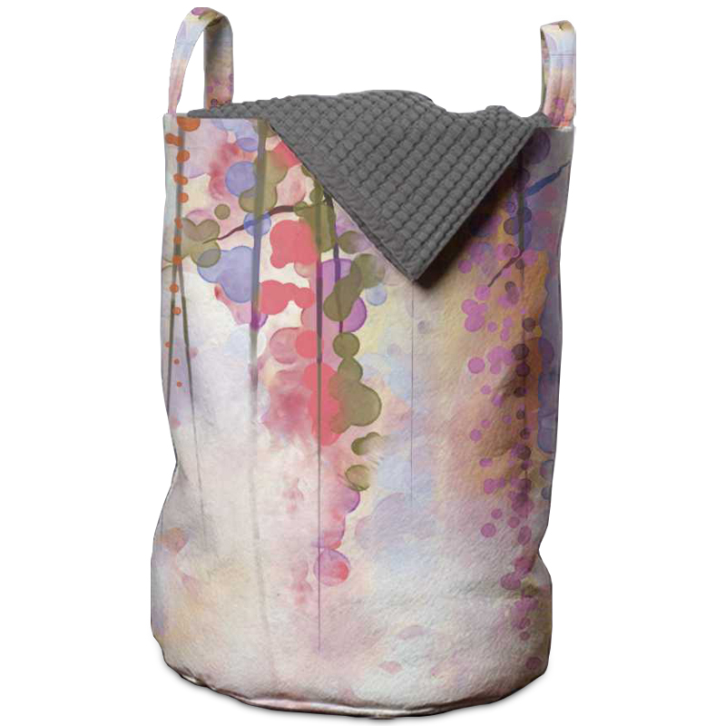Корзина Purple Watercolor Basket Мульти Корзина Purple Watercolor Basket Мульти в Рязани | Loft Concept