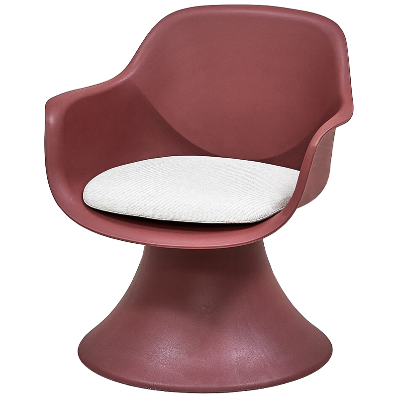 Стул Laerk Stool Бургундский красный Белый Стул Laerk Stool Бургундский красный Белый в Рязани | Loft Concept