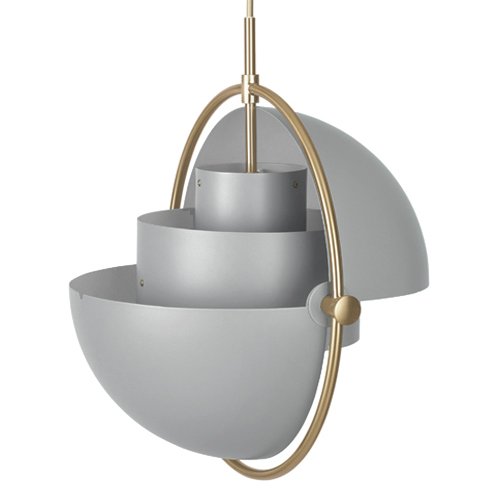 Люстра Louis Weisdorff Multi-lite Pendant Gray Латунь Серый Люстра Louis Weisdorff Multi-lite Pendant Gray Латунь Серый в Рязани | Loft Concept