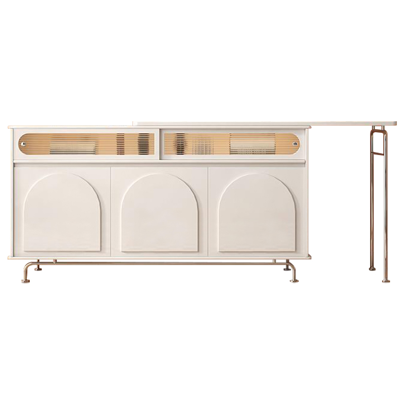 Комод Allison Arch Collection Chest of Drawers Молочный Прозрачное Стекло Хром Комод Allison Arch Collection Chest of Drawers Молочный Прозрачное Стекло Хром в Рязани | Loft Concept