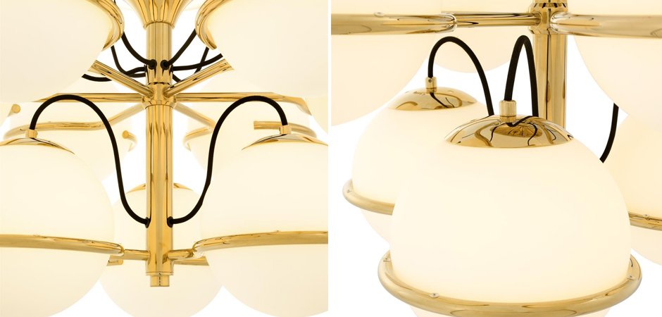 Потолочный светильник Eichholtz Ceiling Lamp Nerano Потолочный светильник Eichholtz Ceiling Lamp Nerano - Loft-Concept в Рязани