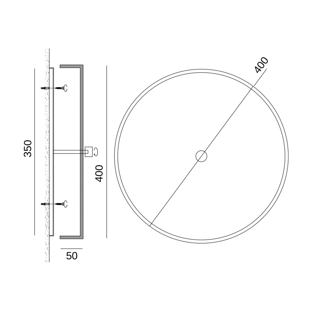 Люстра потолочная круглая минималистичная Perfection of Geometry Люстра потолочная круглая минималистичная Perfection of Geometry в Рязани