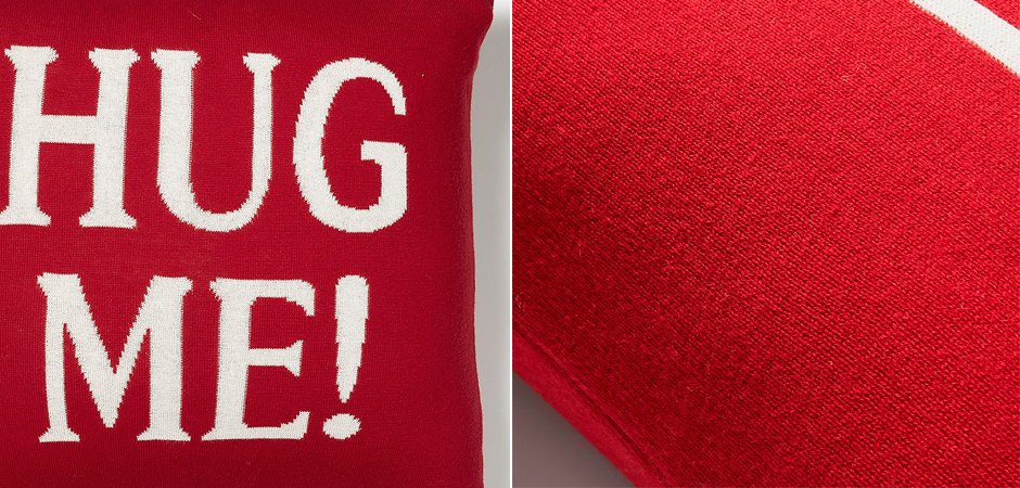 Декоративная подушка Hug me RED Декоративная подушка Hug me RED - Loft-Concept в Рязани