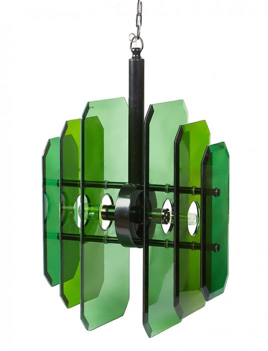 Подвесной светильник Emerald Glass Pendant Зеленый Подвесной светильник Emerald Glass Pendant Зеленый в Рязани | Loft Concept