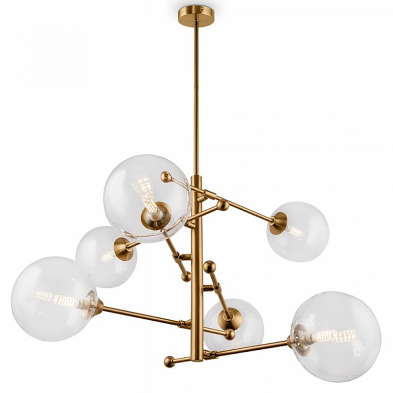 Люстра Gallotti & Radice Bronze 6 Бронза Люстра Gallotti & Radice Bronze 6 Бронза в Рязани | Loft Concept