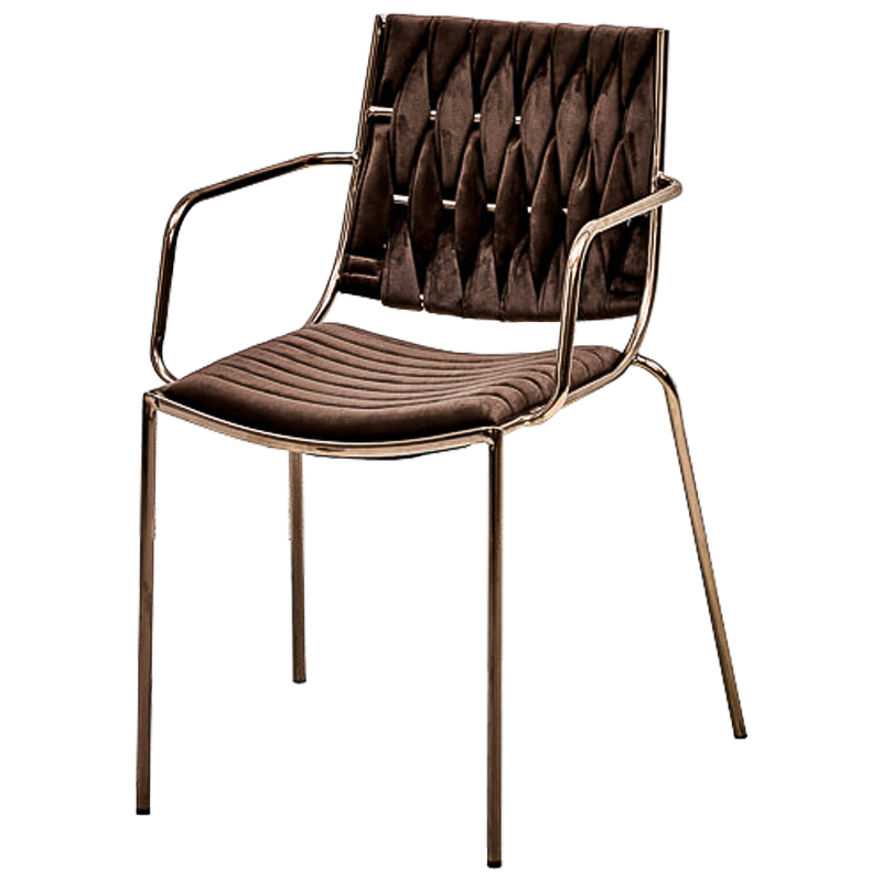 Стул Benita Stool Шоколад Бронза Стул Benita Stool Шоколад Бронза в Рязани | Loft Concept