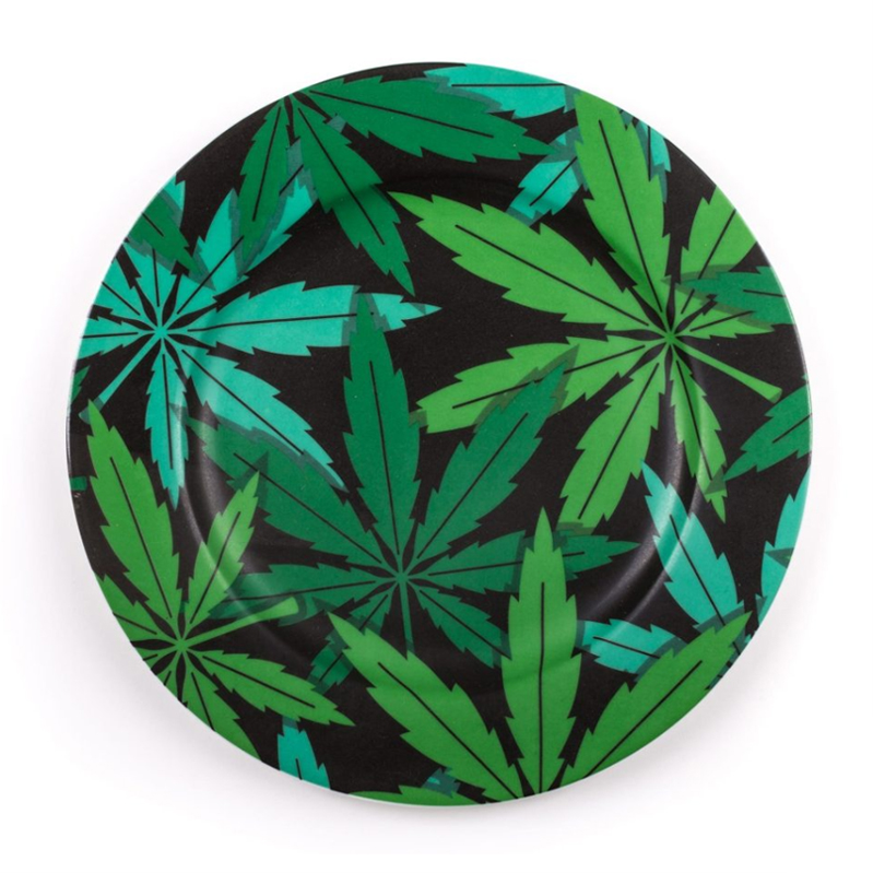 Тарелка Seletti Porcelain Plate Weed Зеленый Тарелка Seletti Porcelain Plate Weed Зеленый в Рязани | Loft Concept
