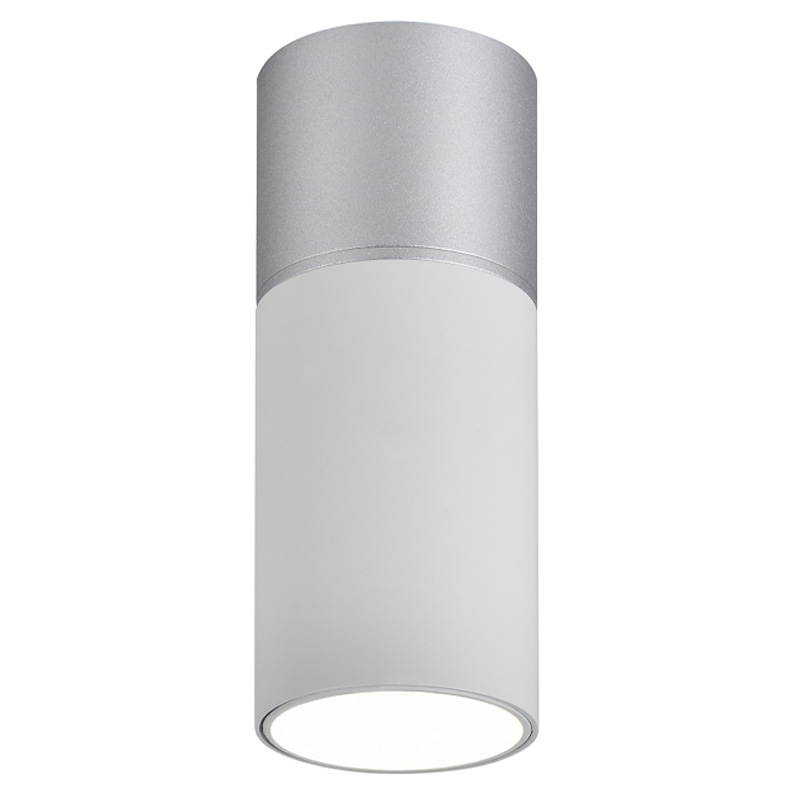 Накладной светодиодный спот Delightfull White&Silver Серебряный Белый Накладной светодиодный спот Delightfull White&Silver Серебряный Белый в Рязани | Loft Concept