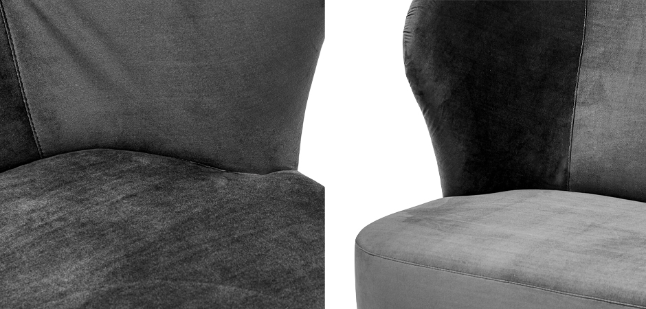 Кресло Hortense Chair Gray Кресло Hortense Chair Gray - Loft-Concept в Рязани