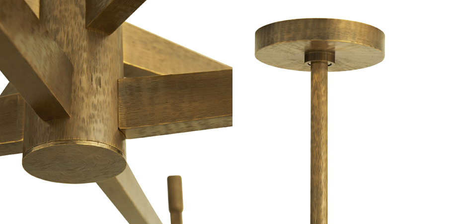 Люстра Arteriors GRIFF CHANDELIER Люстра Arteriors GRIFF CHANDELIER - Loft-Concept в Рязани
