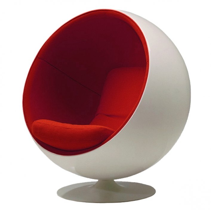 Кресло шар Ball Chair Белый Желтый Зеленый Красный Темно-синий Черный Кресло шар Ball Chair Белый Желтый Зеленый Красный Темно-синий Черный в Рязани | Loft Concept