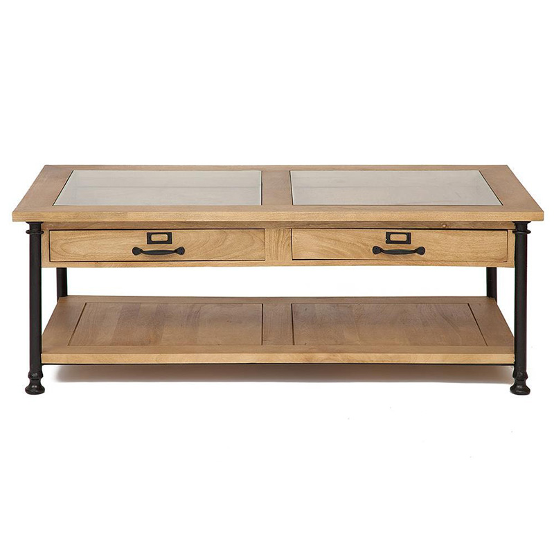 Журнальный стол Provence Mango table Boleyn Древесина Черный Журнальный стол Provence Mango table Boleyn Древесина Черный в Рязани | Loft Concept