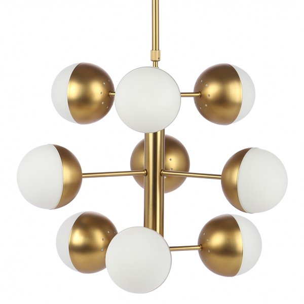 Светильник Italian Globe Cedar Moss Light 9 Латунь Античная полированная Светильник Italian Globe Cedar Moss Light 9 Латунь Античная полированная в Рязани | Loft Concept