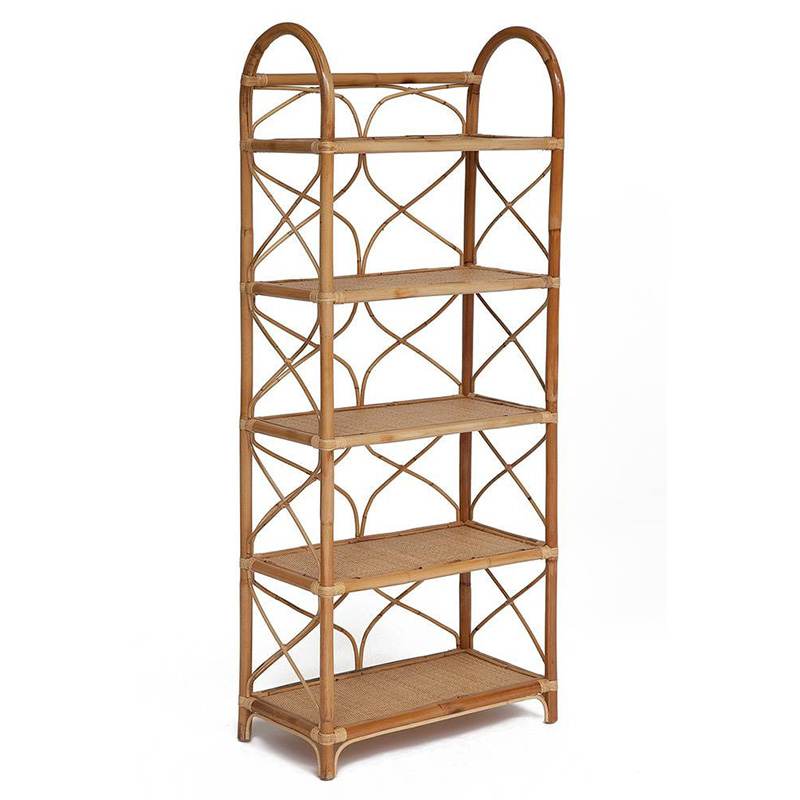 Этажерка Rattan Wicker Bookcase Древесина Этажерка Rattan Wicker Bookcase Древесина в Рязани | Loft Concept