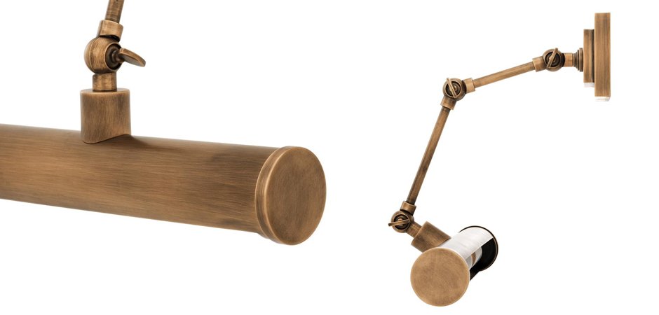 Бра Eichholtz Wall Lamp Pacific Brass Бра Eichholtz Wall Lamp Pacific Brass - Loft-Concept в Рязани