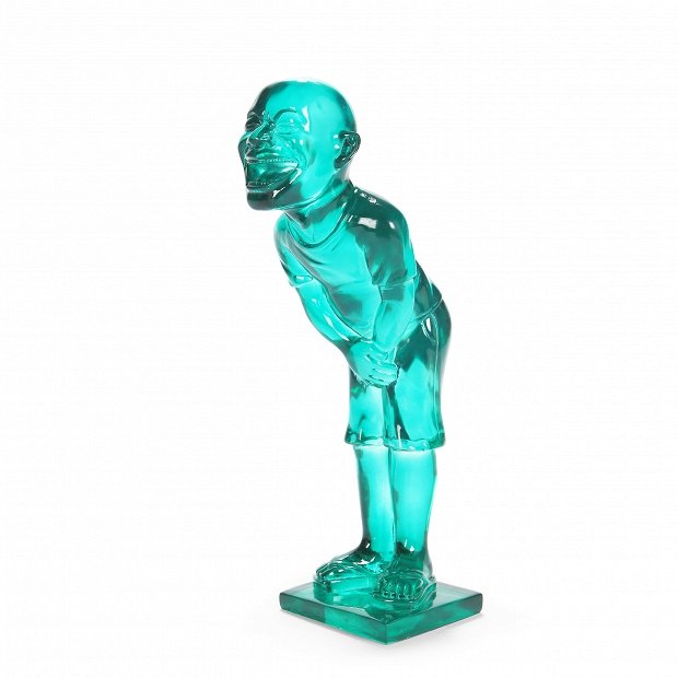 Статуэтка Laughing Man Turquoise Бирюзовый Статуэтка Laughing Man Turquoise Бирюзовый в Рязани | Loft Concept