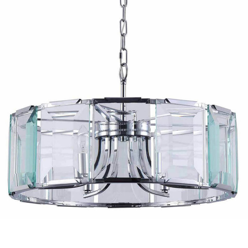 Люстра Harlow Crystal Round Chandelier chrome 6 Хром Люстра Harlow Crystal Round Chandelier chrome 6 Хром в Рязани | Loft Concept