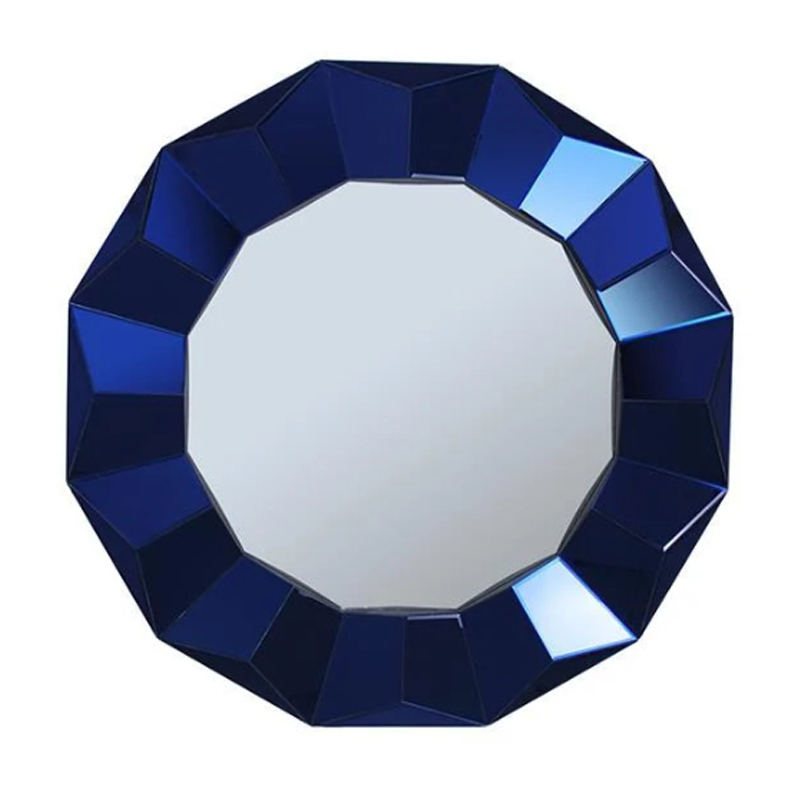 Зеркало Blue Wall Mirror Синий Зеркало Blue Wall Mirror Синий в Рязани | Loft Concept