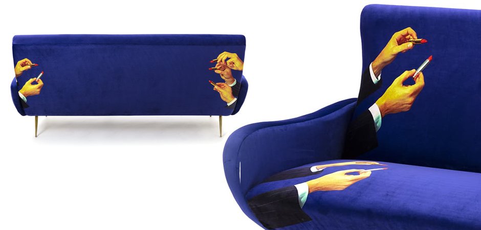 Диван Seletti Sofa Three Seater Lipsticks Диван Seletti Sofa Three Seater Lipsticks - Loft-Concept в Рязани