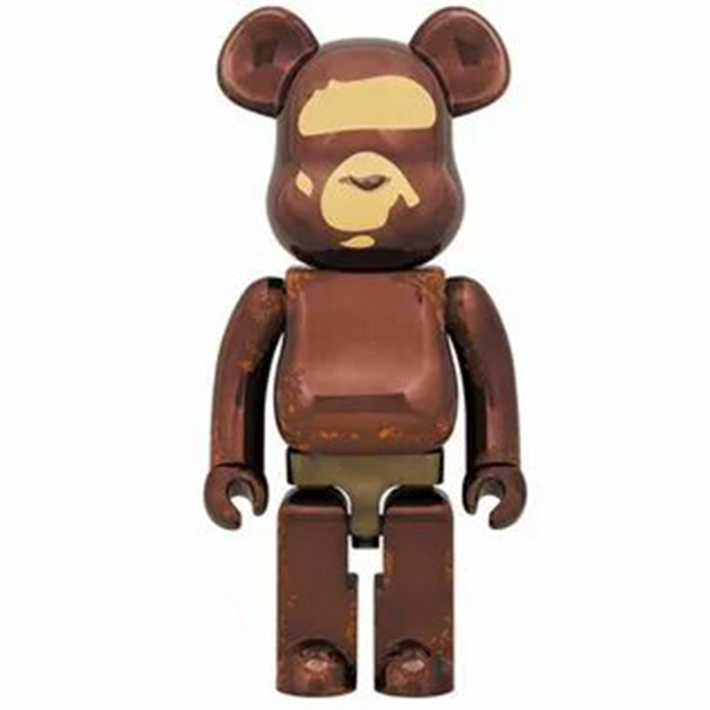 Статуэтка Bearbrick Spot Коричневый Бежевый Статуэтка Bearbrick Spot Коричневый Бежевый в Рязани | Loft Concept