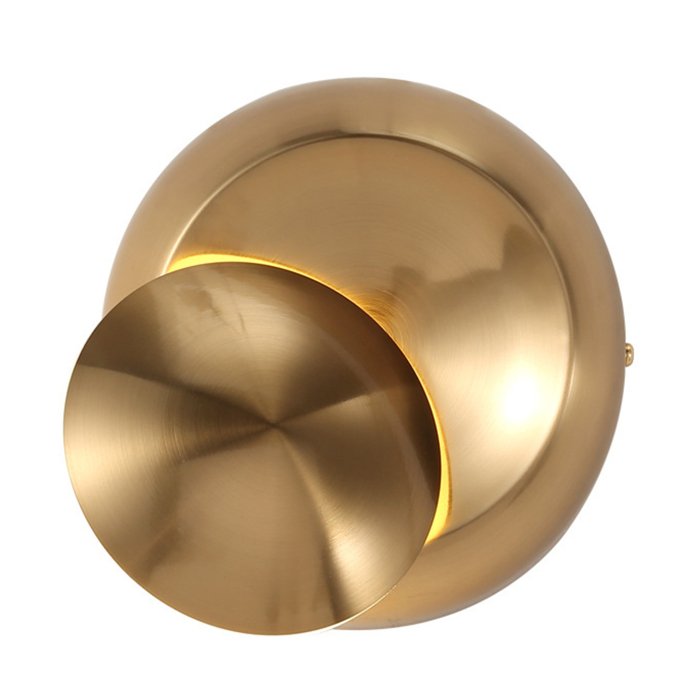 Бра Light Point Luna Wall Lamp Gold Латунь Бра Light Point Luna Wall Lamp Gold Латунь в Рязани | Loft Concept