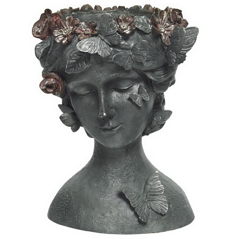 Кашпо Medeina Vase Серый (Gray) Кашпо Medeina Vase Серый (Gray) в Рязани | Loft Concept