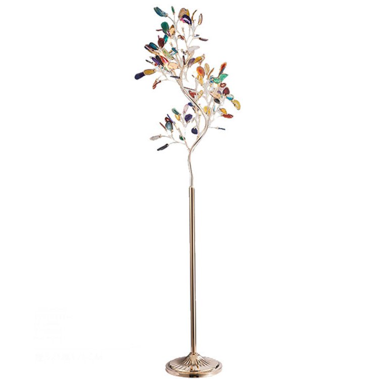 Торшер Sprigs of Agate Floor Lamp Глянцевое золото Торшер Sprigs of Agate Floor Lamp Глянцевое золото в Рязани | Loft Concept