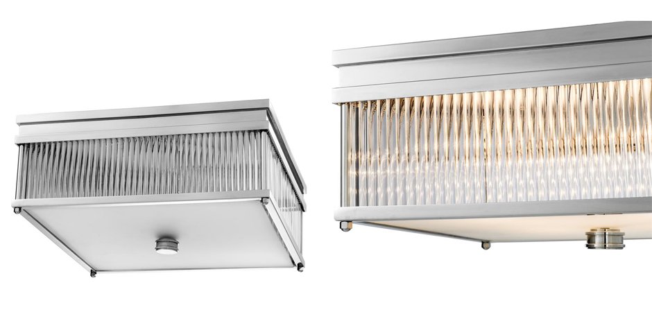 Потолочный светильник Ceiling Lamp Cornwall Nickel Потолочный светильник Ceiling Lamp Cornwall Nickel - Loft-Concept в Рязани
