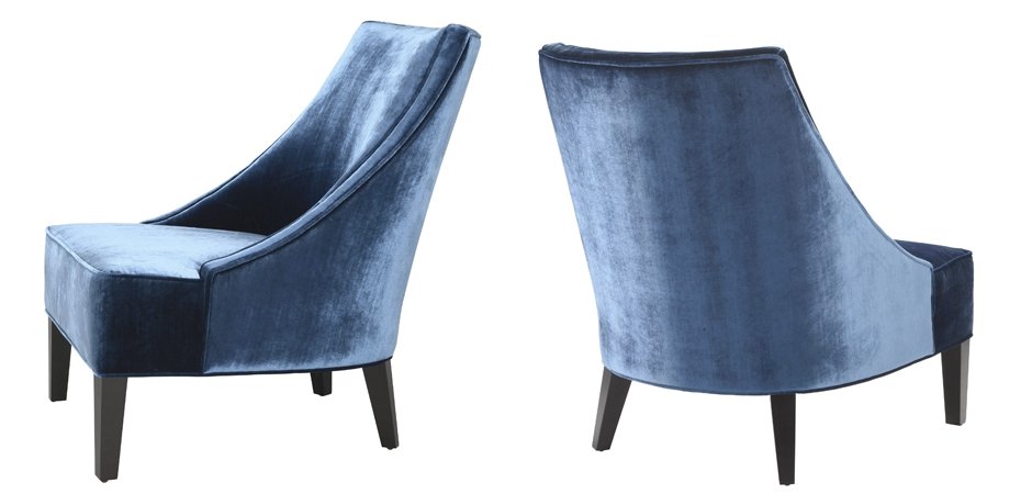 Кресло Eichholtz Chair Dulwich Blue Кресло Eichholtz Chair Dulwich Blue - Loft-Concept в Рязани