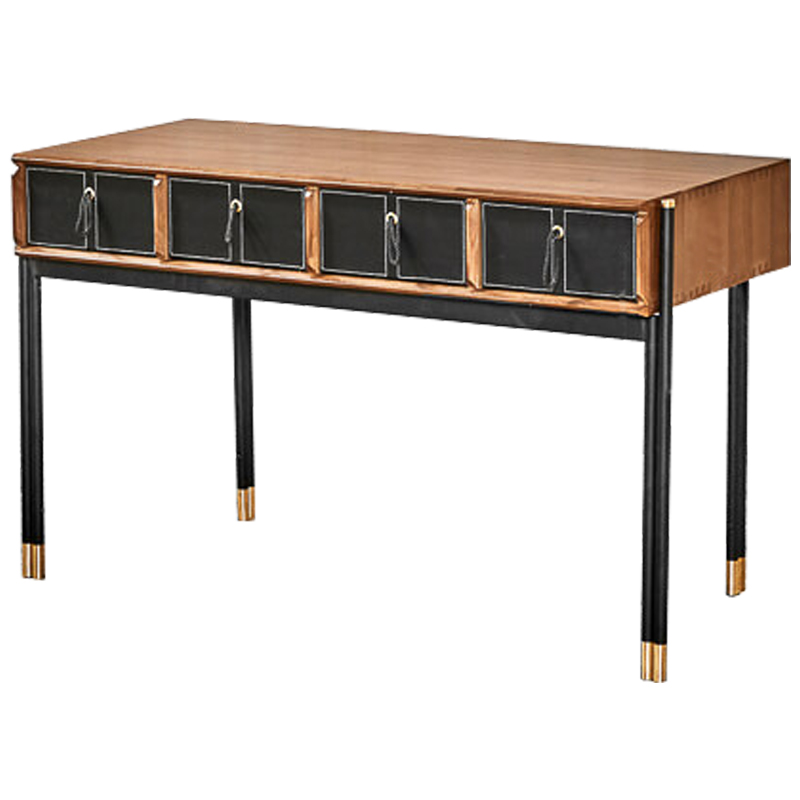 Консоль Patrizio Loft Console Коричневый Черный Консоль Patrizio Loft Console Коричневый Черный в Рязани | Loft Concept