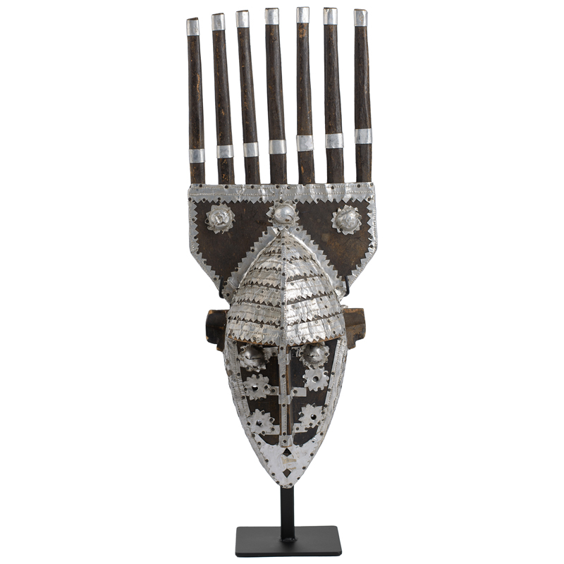 Маска Mask with Headgear Коричневый Серебряный Черный Маска Mask with Headgear Коричневый Серебряный Черный в Рязани | Loft Concept