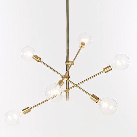 Люстра Lambert Fils Studio Cliff Pendant 6 Золотой Люстра Lambert Fils Studio Cliff Pendant 6 Золотой в Рязани | Loft Concept