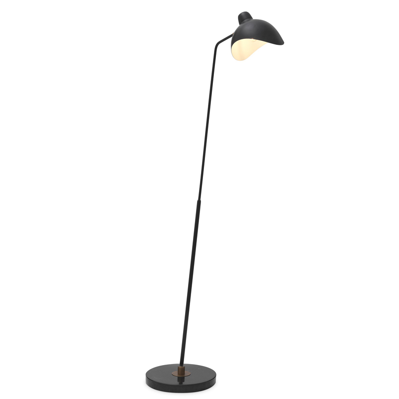 Торшер Eichholtz Floor Lamp Asta Черный Черный Мрамор Nero Латунь Античная полированная Торшер Eichholtz Floor Lamp Asta Черный Черный Мрамор Nero Латунь Античная полированная в Рязани | Loft Concept