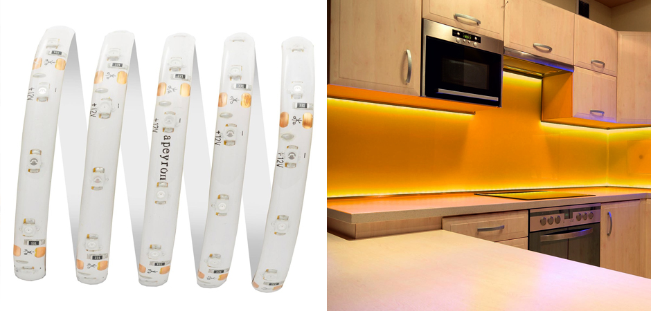 Светодиодная влагозащищенная лента 4,8W/m 60LED/m 3528SMD желтый Светодиодная влагозащищенная лента 4,8W/m 60LED/m 3528SMD желтый - Loft-Concept в Рязани