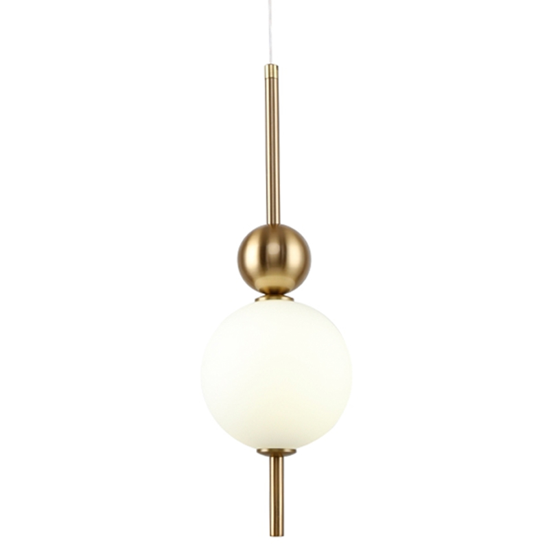 Подвесной светильник PEARLS SUSPENSION Белый Латунь Подвесной светильник PEARLS SUSPENSION Белый Латунь в Рязани | Loft Concept