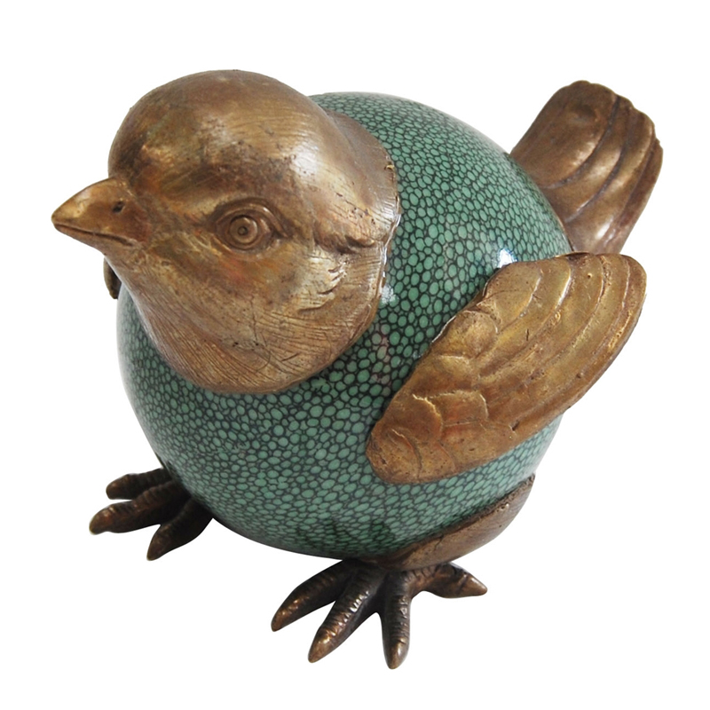 Статуэтка Birdie Коричневый Малахит Статуэтка Birdie Коричневый Малахит в Рязани | Loft Concept
