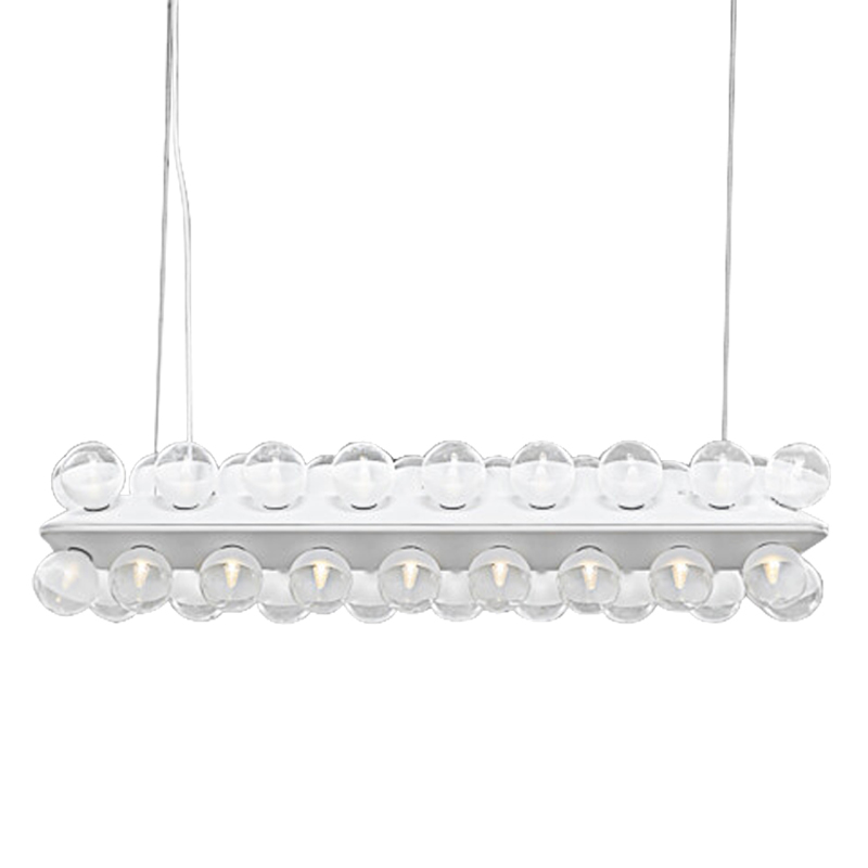 Люстра Gabrielle Chandeliers Белый Прозрачный Люстра Gabrielle Chandeliers Белый Прозрачный в Рязани | Loft Concept