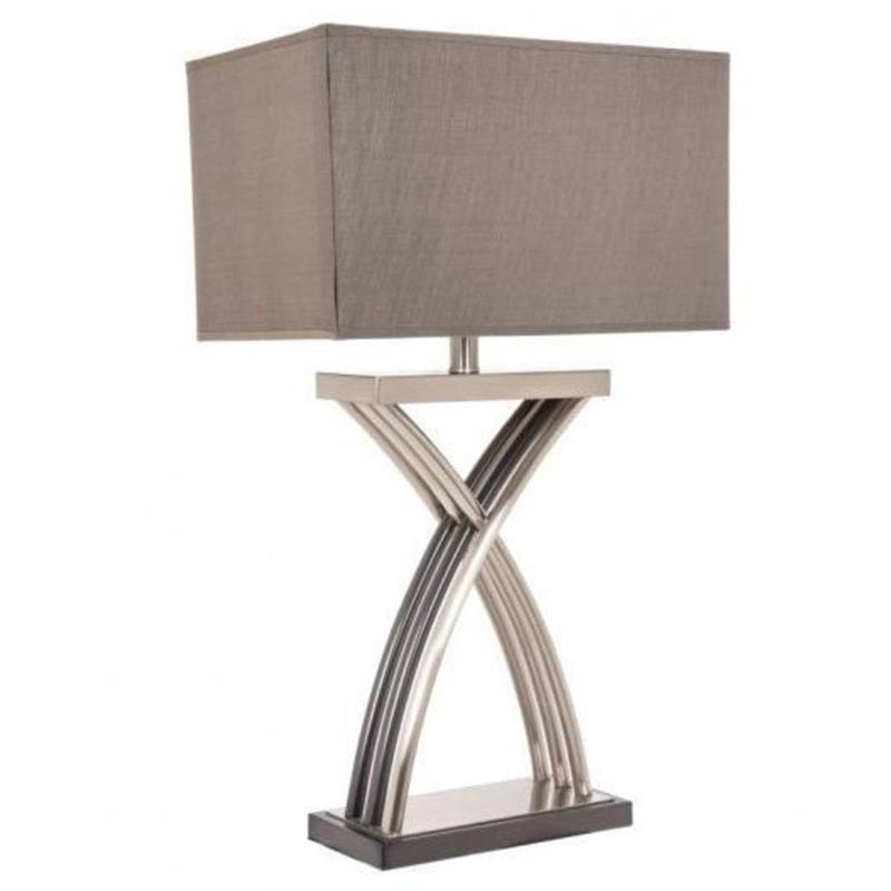 Настольная лампа Harriet Table Lamp Серебряный Настольная лампа Harriet Table Lamp Серебряный в Рязани | Loft Concept