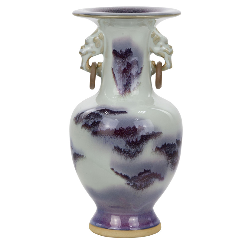 Ваза Gerda Vase Белый Голубой Темно-синий Ваза Gerda Vase Белый Голубой Темно-синий в Рязани | Loft Concept