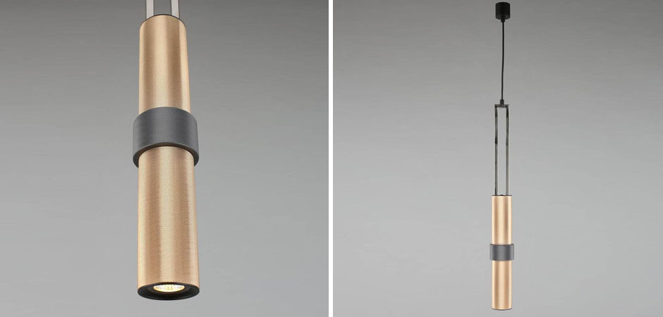 Подвесной светильник Soldering Iron Золотой Подвесной светильник Soldering Iron Золотой - Loft-Concept в Рязани