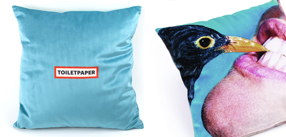 Подушка Seletti Cushion Crow Design Toiletpaper Подушка Seletti Cushion Crow Design Toiletpaper - Loft-Concept в Рязани