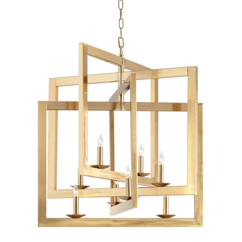 Люстра Kamiel Chandelier Латунь Люстра Kamiel Chandelier Латунь в Рязани | Loft Concept
