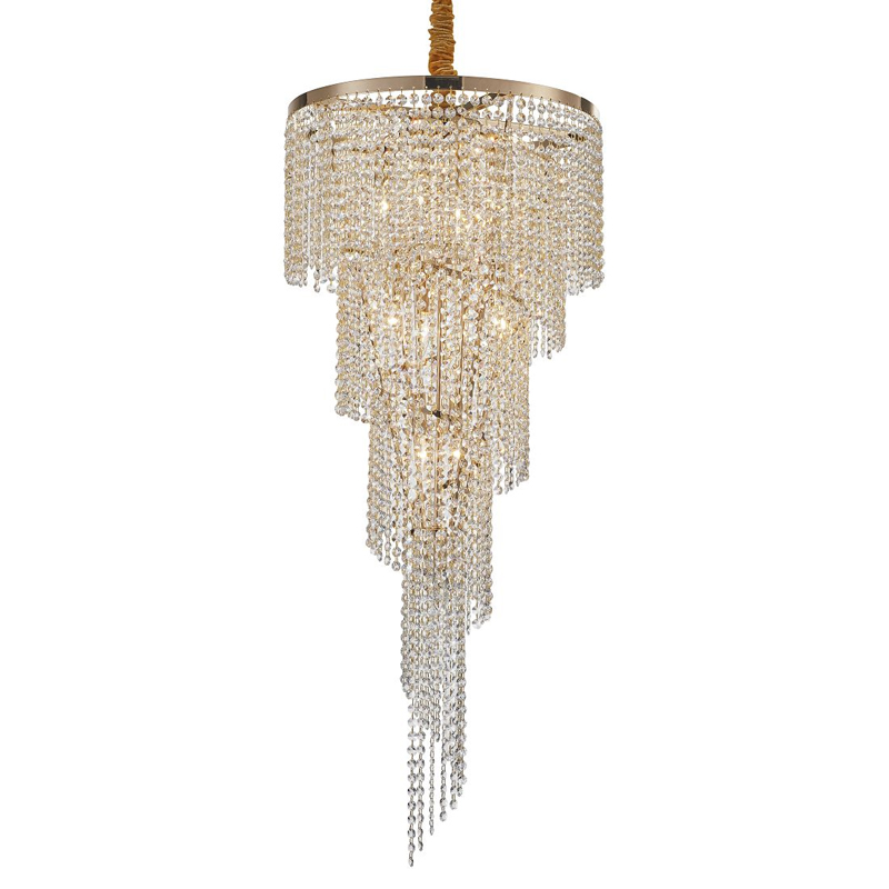 Хрустальная люстра Crystal Art Bronze D45 см Бронзовый Прозрачный Хрустальная люстра Crystal Art Bronze D45 см Бронзовый Прозрачный в Рязани | Loft Concept