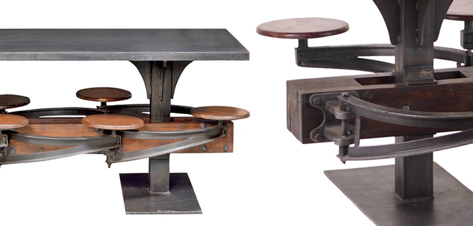 Обеденный стол Perrin Communal Table Loft Обеденный стол Perrin Communal Table Loft - Loft-Concept в Рязани