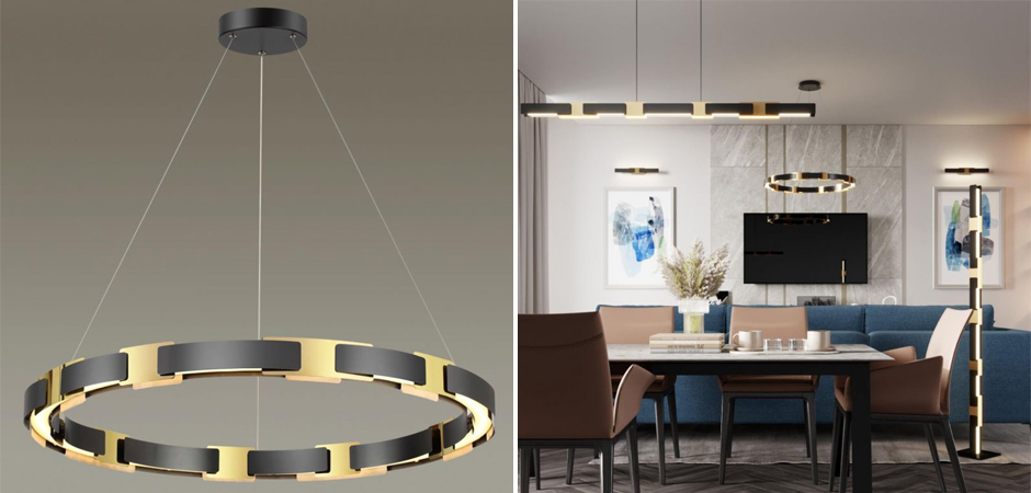 Люстра Shades of Gold диаметр 80 см Люстра Shades of Gold диаметр 80 см - Loft-Concept в Рязани