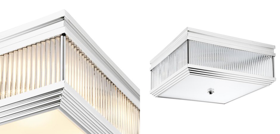 Потолочный светильник Ceiling Lamp Marly Nickel Потолочный светильник Ceiling Lamp Marly Nickel - Loft-Concept в Рязани