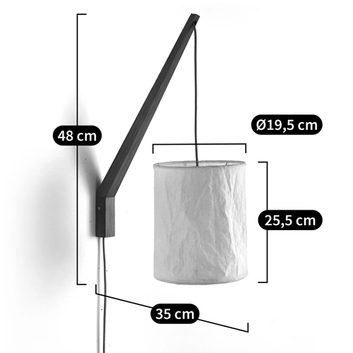 Настенный светильник из дерева и льна Ivory Linen Wall Lamp Настенный светильник из дерева и льна Ivory Linen Wall Lamp в Рязани
