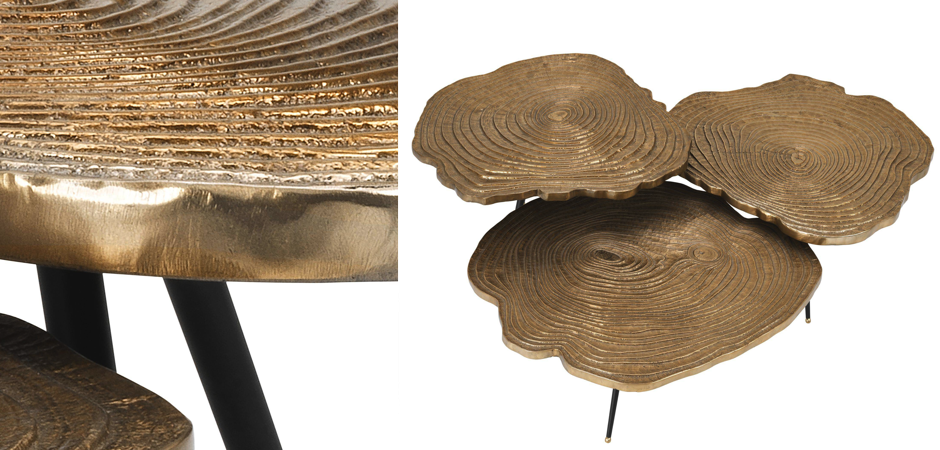 Набор столиков Eichholtz Coffee Table Quercus Set of 3 Набор столиков Eichholtz Coffee Table Quercus Set of 3 - Loft-Concept в Рязани
