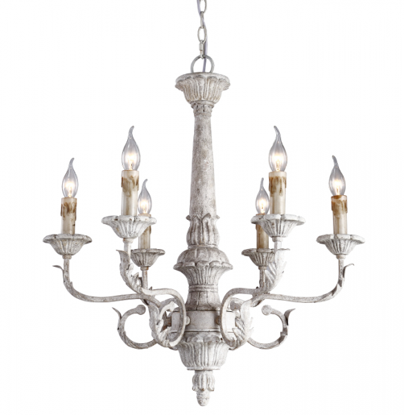Люстра Monogram Chandelier Серый Люстра Monogram Chandelier Серый в Рязани | Loft Concept