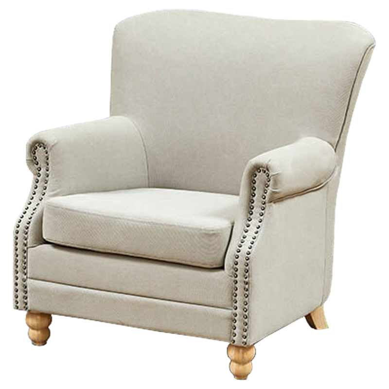 Кресло Dorchester Chair Бежевый Кресло Dorchester Chair Бежевый в Рязани | Loft Concept